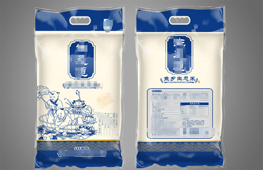 Application diagram of 10kg rice bag handle