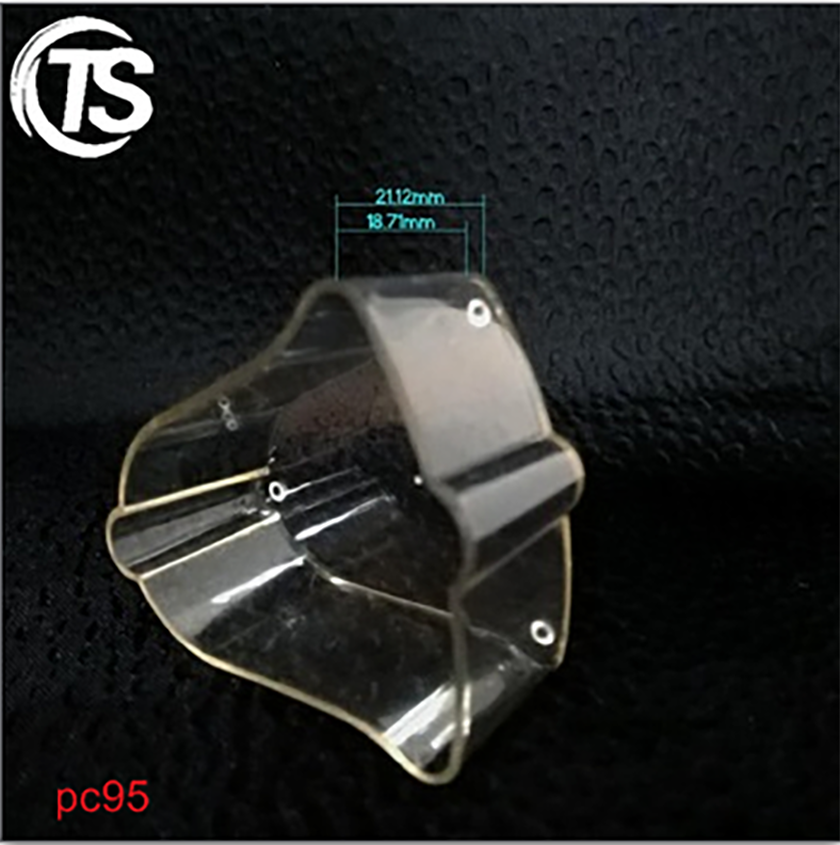 PC95 bell shaped plastic candle shell