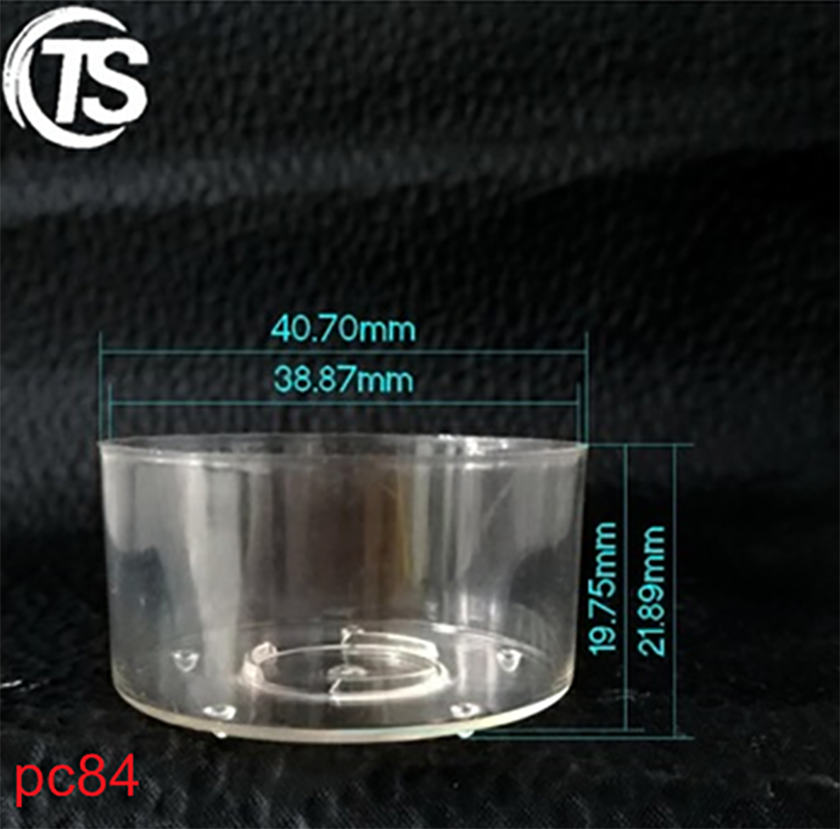 PC84 round flame retardant candle shell