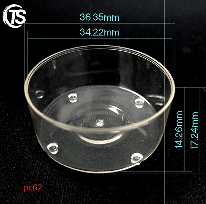PC62 transparent wax cup