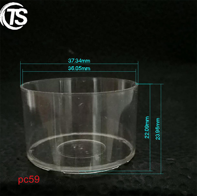 PC59 plastic candle shell