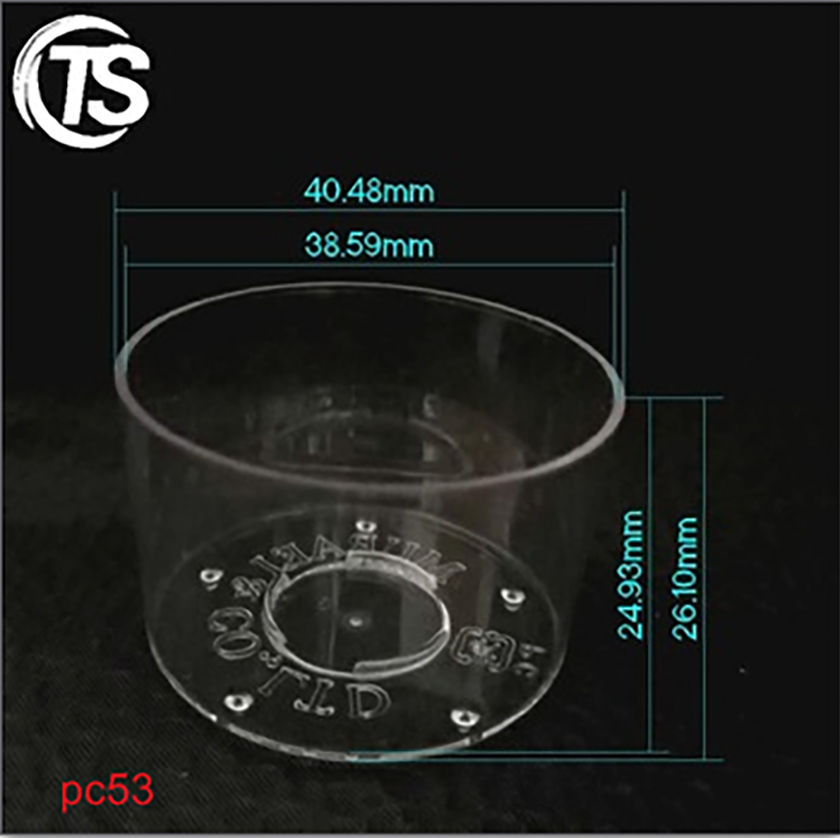 PC53 plastic candle holders